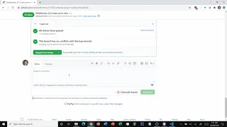GitHub Crash Course Merging Pull Requests