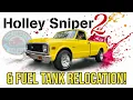 How to 67-72 C10 Holley Sniper 2 installation with Tanks Inc fuel tank relocation