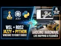 Python ROS2 Jazzy Arduino Build a Modular Robot Pipeline on Windows