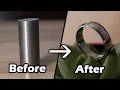 How to Make a Titanium Ring Lathe Machining