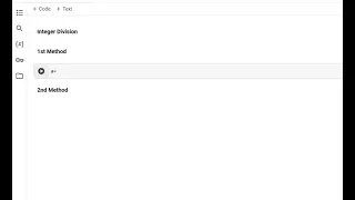 Python Programming Integer Division