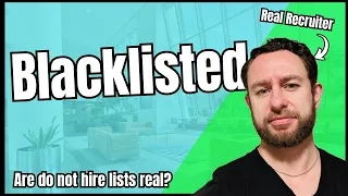 Can t Get Hired You May Be on a Do Not Hire List