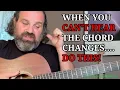 CAN T HEAR THE CHORD CHANGES When Trying To Solo YOU ARE NOT TO BLAME Guitar Fundamentals
