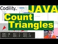 Codility Count Triangles solution