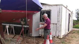 Very Nearly About Sailing July 2022 – Refitting the rudder. Well, very nearly