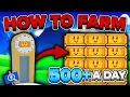 Download Lagu *NEW* Ticket Farming Guide 500+ PER DAY | Bee Swarm Simulator