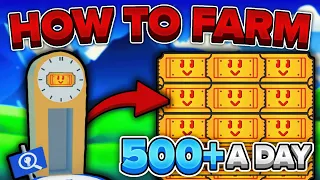 NEW Ticket Farming Guide 500 PER DAY Bee Swarm Simulator