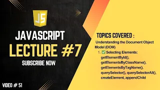 JavaScript DOM Tutorial Learn DOM Manipulation with Examples