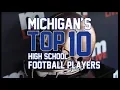 Top 10 finalists for Michigan prep football Player of the Year