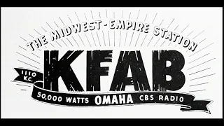 KFAB - Omaha NE August 1988 Vintage 80 s Radio