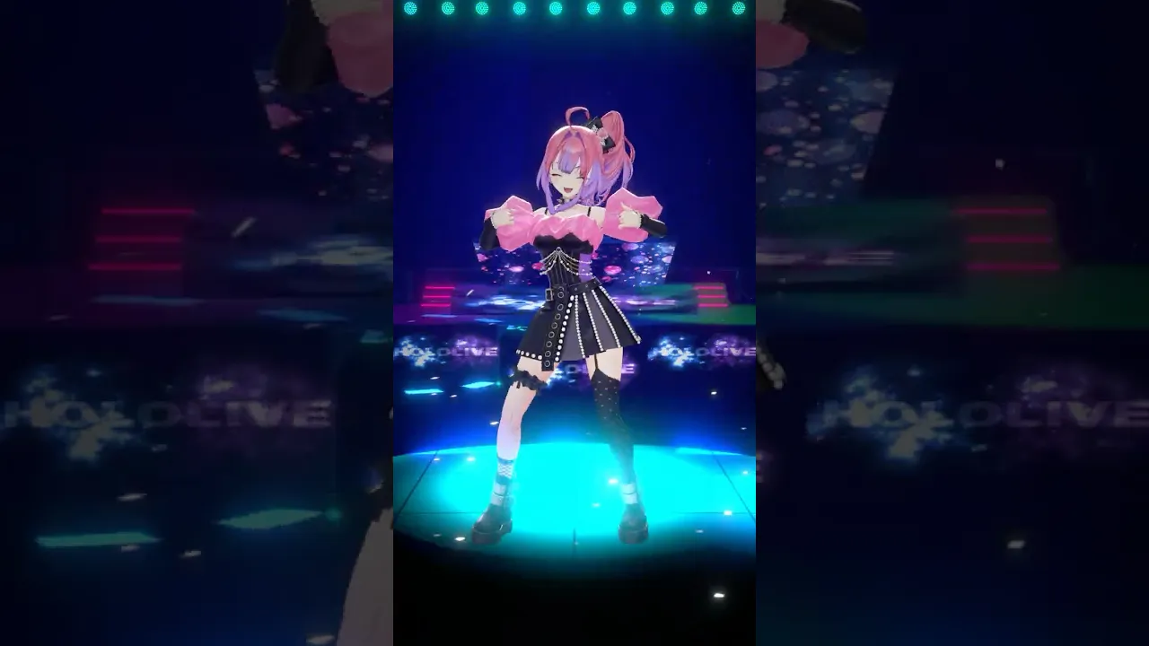トウキョウ・シャンディ・ランデブー踊ってみた！🗼【#綺々羅々ヴィヴィ】#vtuber #hololive #dance #shorts
