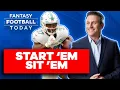START GASKIN WEEK 6 START EM SIT EM CBS FANTASY FOOTBALL TODAY 2021 Fantasy Football