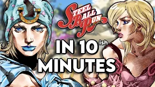 jojo part 7 steel ball run complete story in 10 minutes