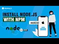 How to Install Node JS with NPM on windows 11