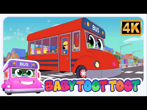 Wheels on the Bus Go Round and Round | Nursery Rhymes for Babies