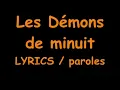 [Paroles / Lyrics] Emile & Image - Les demons de minuit