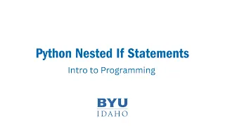 Python Nested If Statements Explained Logical Flow Common Pitfalls
