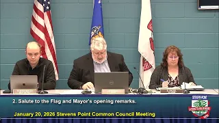 Common Council Meeting - January 20 2026