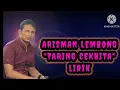 Download Lagu Arisman lembong \