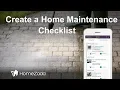 Home Maintenance Checklist A Home Schedule of Maintenance Tips with HomeZada