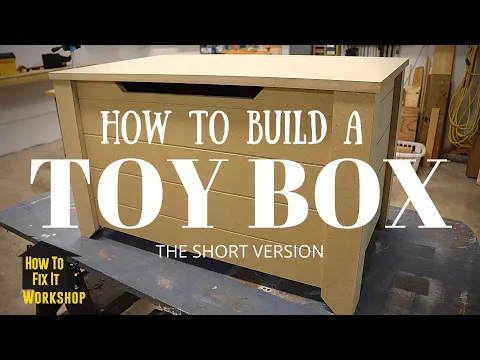 Download MP3 How To Build A Toy Box - The Short Version - Free Cut List