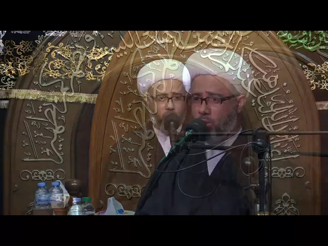 نعي مفجع عمّه نامي تنعى زينب والدمع من دم جريه سماحة الشيخ مصطفى الموسى