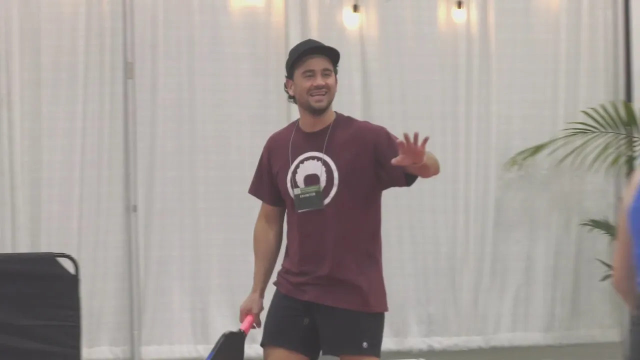 Professional pickleball player and coach - Jorge Quintero