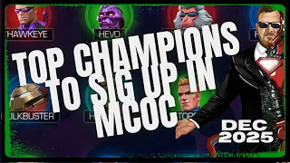 The BEST Champions To Use Signature Stones On In MCOC January 2026 MCOC Ranking Series Vid 14