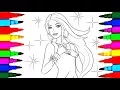 Barbie Fashionistas Coloring Pages l Disney Brilliant Coloring Book for Kids