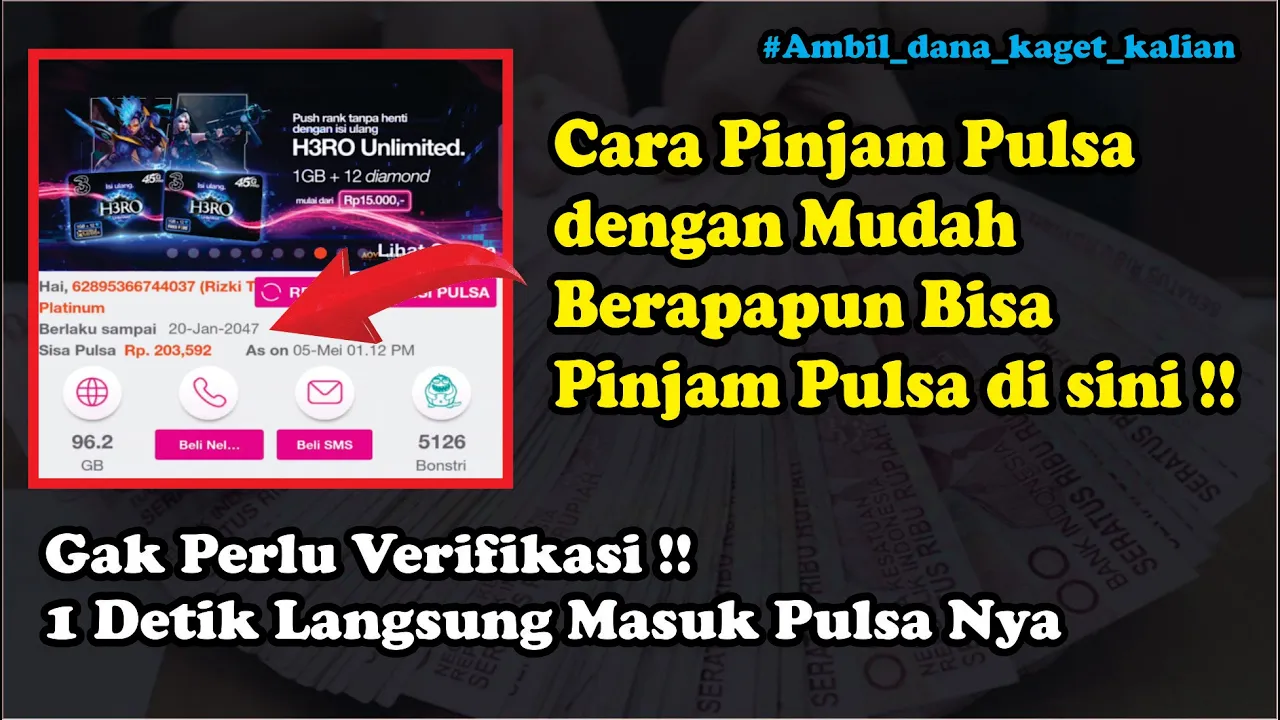 Cara Dapat Kouta Gratis Tri Terbaru 2021 Tinggal Masukkin Kode