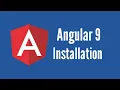 Angular 9 tutorial in Hindi Installation