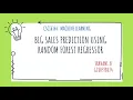 Machine Learning Project - Big Sales Prediction using Random Forest Regressor