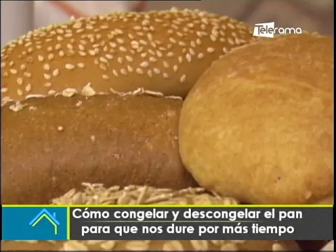 Cómo congelar y descongelar el pan para que nos dure por más tiempo