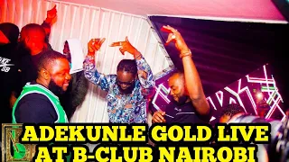 adekunle gold live at b club nairobi kenya 2021 