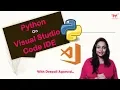 VS Code for Python How to Execute Python Program on VS Code Hindi