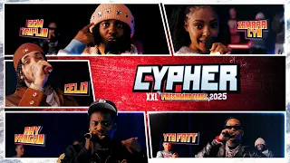 2025 xxl freshman cypher with gelo ray vaughn eem triplin samara cyn and ytb fatt