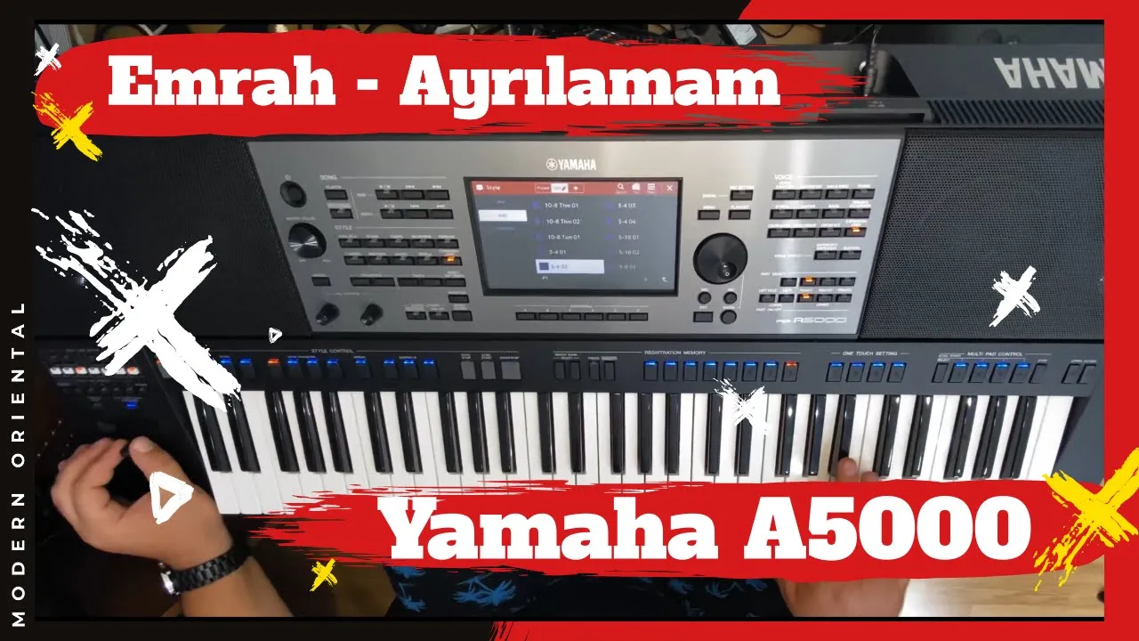 Hakan Çebi - Ayrılamam - Yamaha psr A5000