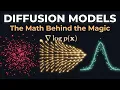 The Real Math Behind Diffusion Models Stable Diffusion DALL E