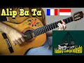 Alip Ba Ta 🇮🇩 meet LucasGitanoFamily 🇫🇷 french gypsy guitarist (Kidung Wahyu Kolosebo)[GUITAR COVER]