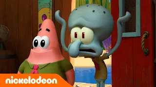 Download Kamp Koral | Patrick dan Squidward harus selamat di malam hari!  | Nickelodeon Bahasa MP3