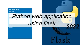 How to do Python flask web development Notes Taking App