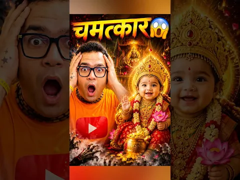 Miracle: कलयुग में माता लक्ष्मी का बाल रूप! 🤔😱 #shorts #dailyshorts