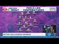 Bitter cold grips Georgia as forecast unfolds