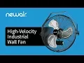 18” High Velocity Wall Mounted Fan