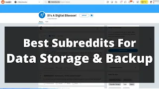 Best Subreddits For Data Storage Backup Discussion