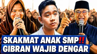 ANAK SMP BIKIN ANIES GEMETAR‼️ ANDA TERLALU PERCAYA DIRI NGOMONG DEPAN BANYAK ORANG