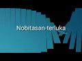 Nobitasan terluka akustik lirik