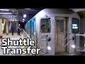 R62A 42nd St Shuttle Swap from Track 1