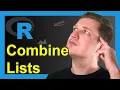 Combine Lists in R 2 Examples How to Append Two List Objects c append Function