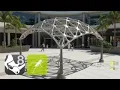 Parametric Design Tutorial Triangulated Space Frame using Grasshopper for Rhino 8 3D